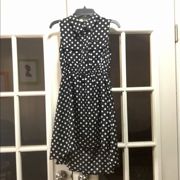 Chillipop Other - Girls black and white polka dot long top!!